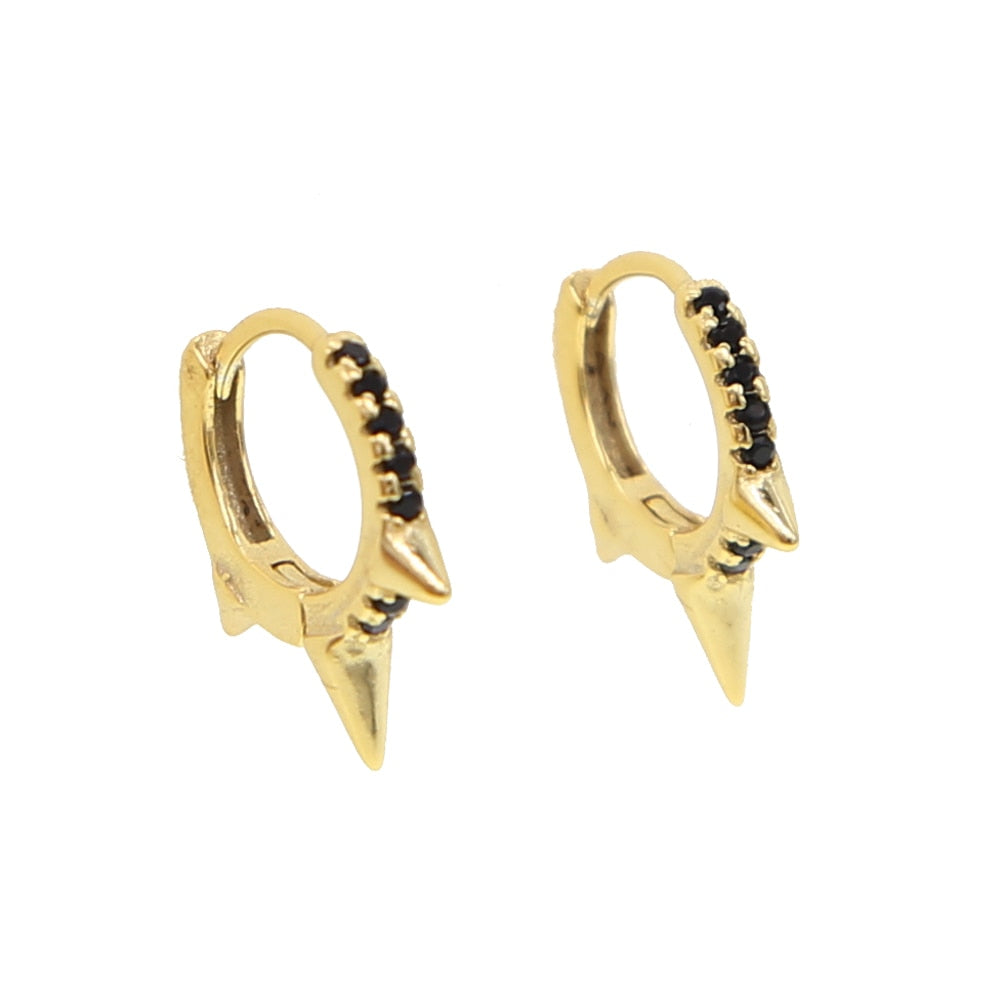 Gold Color Mini Hoop Earring